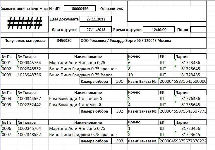 Форма 0503190 инструкция по заполнению образец