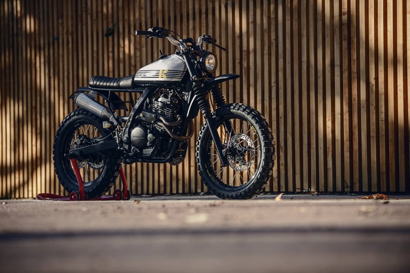 Honda Bros Custom Scrambler