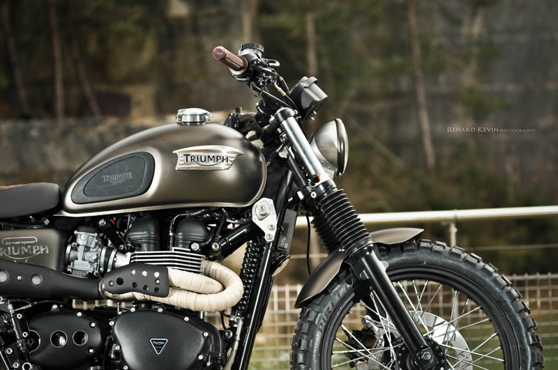 Triumph Bonneville stock