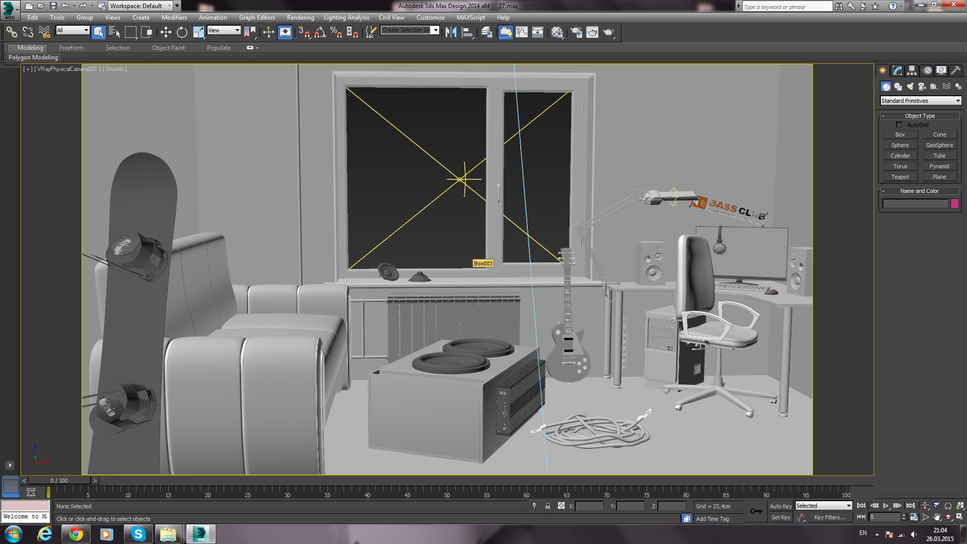 3ds Max сцены