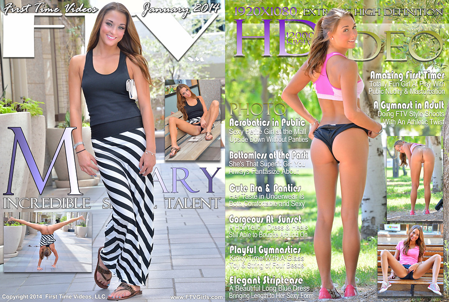 2014-01-10 Mary  - Amazing First Timer & A Gymnast In Adult / 10.01.2014